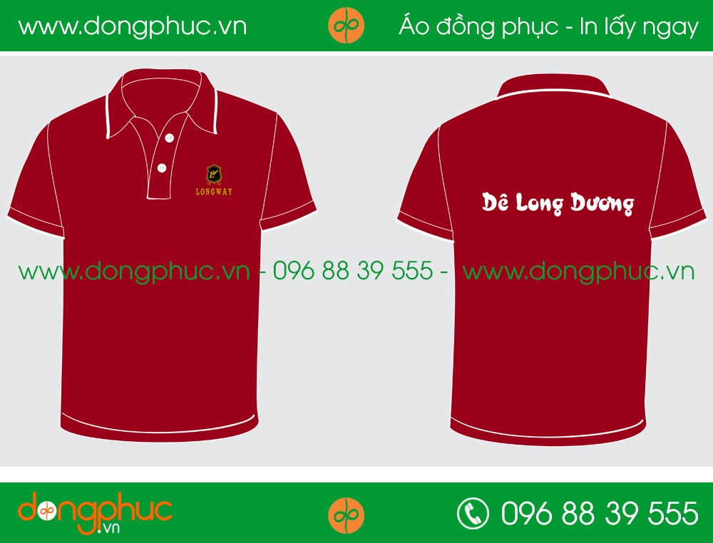 Áo phông đồng phục công ty LONGWAY